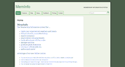 Desktop Screenshot of meminfo.com